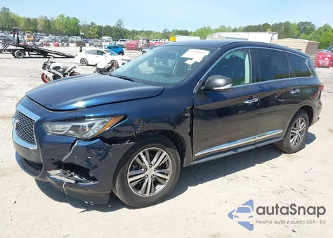 2020 Infiniti Qx60 Pure Awd из США, поврежденный, VIN 5N1DL0MM6LC528615